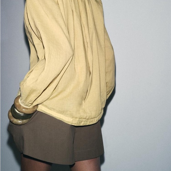 Ramie shirt ZW collection - Picture 5 of 9